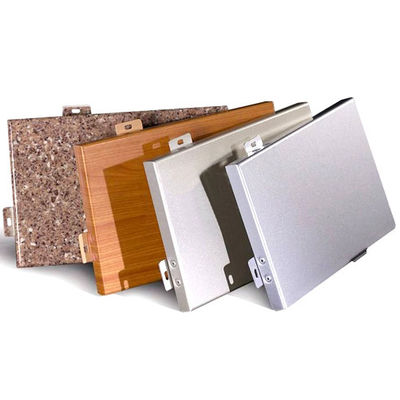 comprar Painéis de parede de alumínio sólido de 3 mm / chapas de alumínio revestidas com PVDF para envelopes de fachada online manufacture