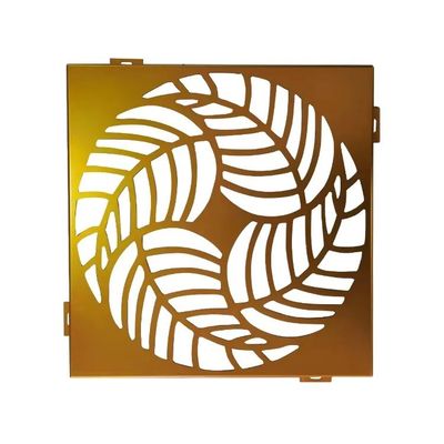 comprar Painel de fachada de alumínio de chapa metal perfurada, painéis de revestimento de alumínio externo online manufacture