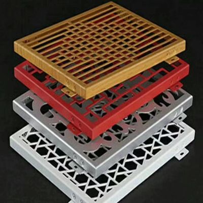 comprar Decoração de parede / teto Folhas de alumínio perfuradas com furos online manufacture