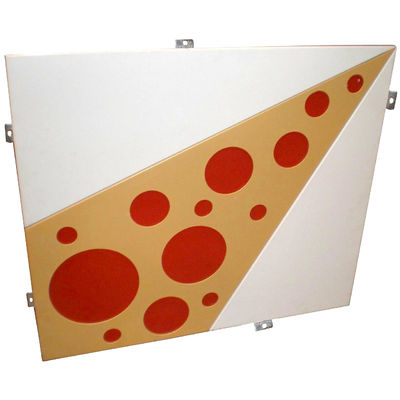 comprar Painel de alumínio personalizado anodizado / revestido em pó de várias cores para decoração de edifícios online manufacture