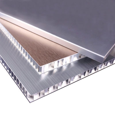 comprar Painel de honeycomb de alumínio curvo revestido com anodizador / PVDF online manufacture