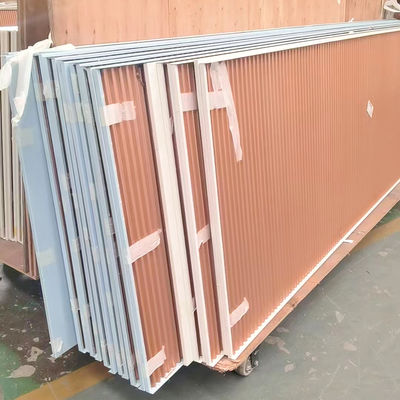 comprar Painel composto de alumínio corrugado reciclável comprimento personalizado online manufacture