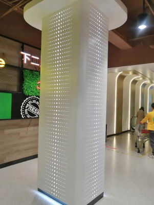 comprar Folhas metálicas perfuradas tipos de fachadas de edifícios painel de facade de alumínio online manufacture