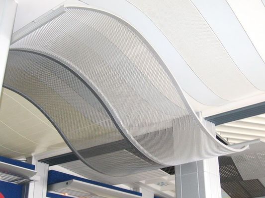 comprar Preço de fábrica Painel sólido de alumínio hiperbólico para fachada exterior do edifício online manufacture