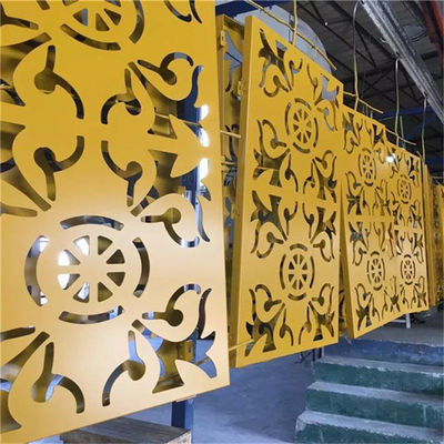 comprar Painéis de revestimento de parede exterior decorativos perfurados de alumínio metálico online manufacture
