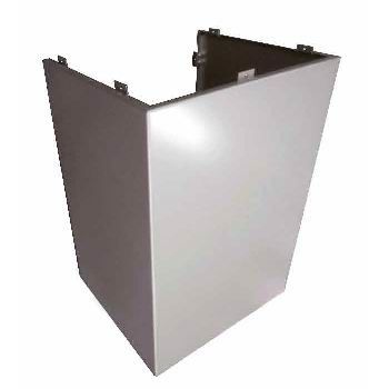 comprar Painel de alumínio curvo em forma de U ou semicírculo para construção de colunas ou envelopes de pilares online manufacture
