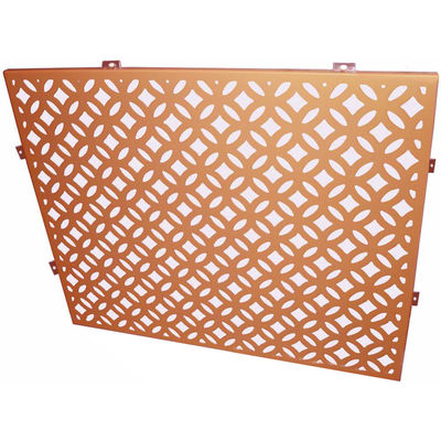 comprar Painel de alumínio perfurado de alta resistência para revestimento e decoração de paredes de cortinas online manufacture