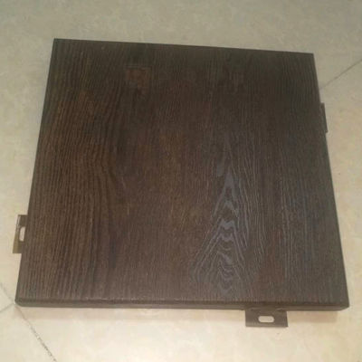 comprar A1100 ou A3003 Chapas de alumínio de alta qualidade com grãos e cores de madeira imitados em 3D ou 4D para decoração interior online manufacture