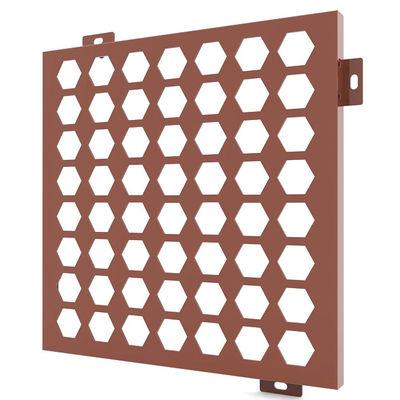 comprar Painéis de revestimento de alumínio de chapa metálica perfurada para decoração de parede ou teto de cortinas online manufacture