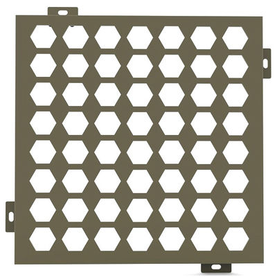 comprar Painéis de revestimento de alumínio perfurado durável anti-UV para decoração de parede ou teto de cortina online manufacture