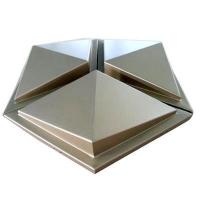 comprar Elegantes painéis de revestimento de parede de alumínio 3D para decoração de edifícios online manufacture