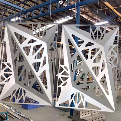 comprar Painéis de revestimento de alumínio 3D para estética de edifícios duráveis online manufacture
