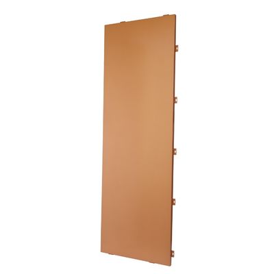 comprar Painéis de revestimento de alumínio personalizáveis com revestimento de cor durável para decoração de fachada online manufacture