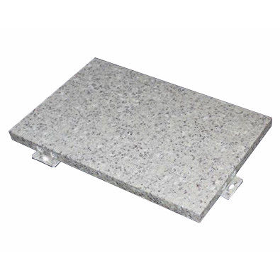 comprar Painel de revestimento de parede de cortina de alumínio personalizável com pedra ou cor de mármore imitada online manufacture