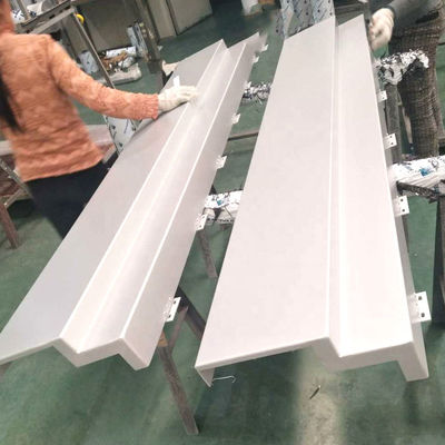 Folha de painel de metal de parede de cortina à prova de calor