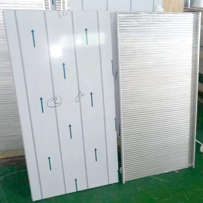 Painéis de alumínio ondulado de alta resistência e leveza para decoração de tectos