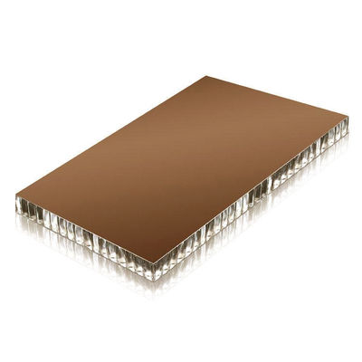 Tamanho máximo 2mx12m Painel composto de honeycomb de alumínio para revestimento e decoração de parede de cortina rápida