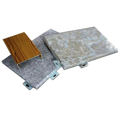 Painéis de revestimento de alumínio inoxidável Anodizado ou revestido acabamento personalizado para decoração de parede de cortina