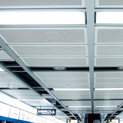 0.5 mm a 4.0 mm painel de alumínio de chapa de metal perfurado para decoração de teto suspensão ou parede cortina